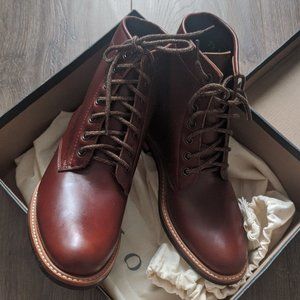 Nisolo Amalia Boots, Sz 7.5, in Brandy